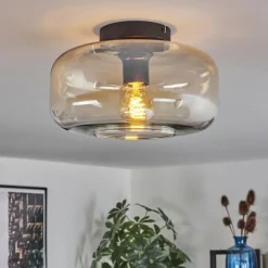 Boza Plafonnier Ambre, Clair, 1 lumière