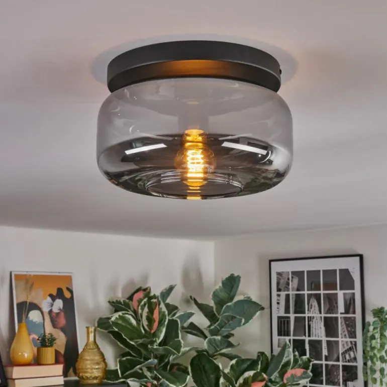 Boza Plafonnier, Boule lumineuse Fumé, 1 lumière