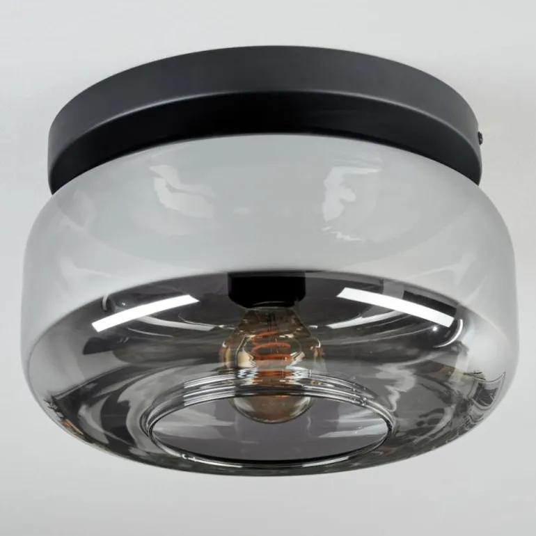 Boza Plafonnier, Boule lumineuse Fumé, 1 lumière