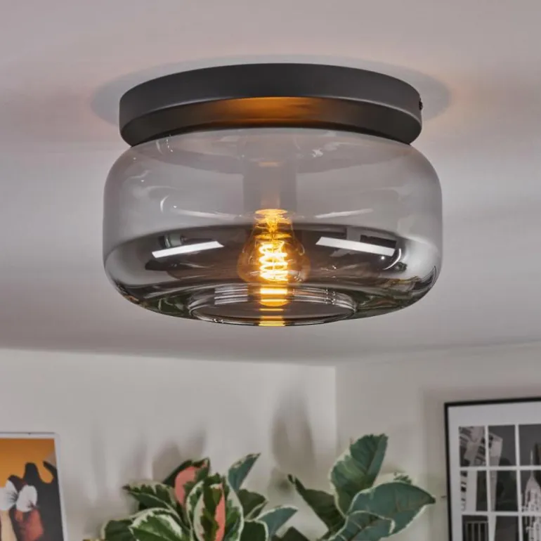 Boza Plafonnier, Boule lumineuse Fumé, 1 lumière