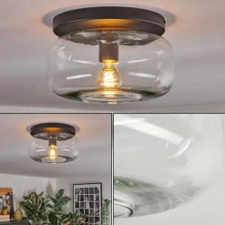 Boza Plafonnier, Boule lumineuse Clair, 1 lumière