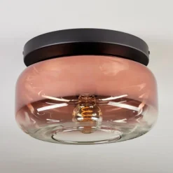 Boza Plafonnier, Boule lumineuse Clair, Cuivré, 1 lumière