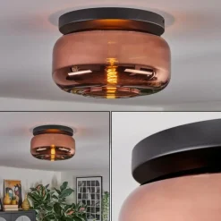 Boza Plafonnier, Boule lumineuse Cuivré, 1 lumière