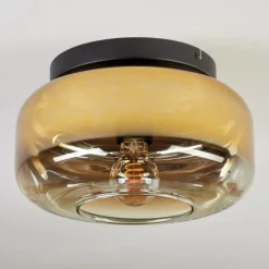 Boza Plafonnier, Boule lumineuse Or, Clair, 1 lumière