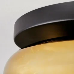 Boza Plafonnier, Boule lumineuse Or, Clair, 1 lumière
