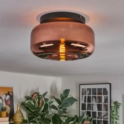 Boza Plafonnier, Boule lumineuse Cuivré, 1 lumière