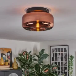 Boza Plafonnier, Boule lumineuse Cuivré, 1 lumière