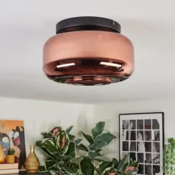 Boza Plafonnier, Boule lumineuse Cuivré, 1 lumière