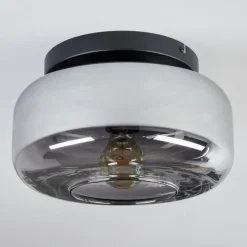 Boza Plafonnier, Boule lumineuse Fumé, 1 lumière