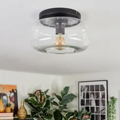 Boza Plafonnier, Boule lumineuse Clair, 1 lumière