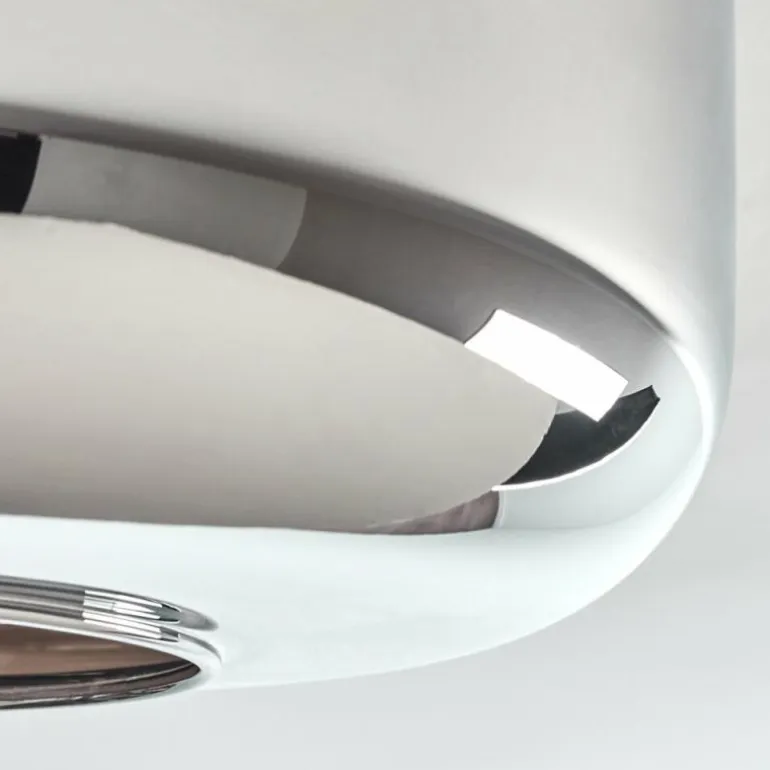 Boza Plafonnier Chrome, Fumé, 1 lumière