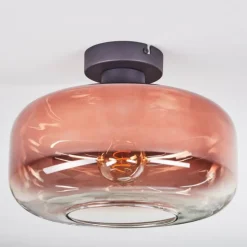 Boza Plafonnier Clair, Cuivré, 1 lumière