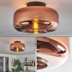 Boza Plafonnier Cuivré, 1 lumière