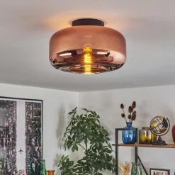 Boza Plafonnier Cuivré, 1 lumière