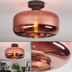 Boza Plafonnier Cuivré, 1 lumière