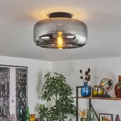 Boza Plafonnier Fumé, 1 lumière
