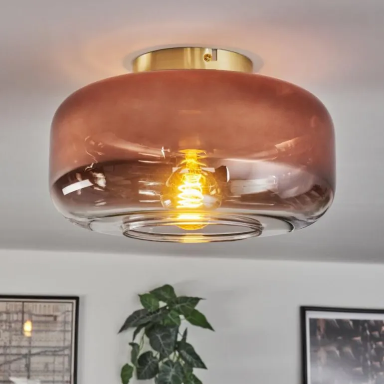 Boza Plafonnier Laiton, 1 lumière