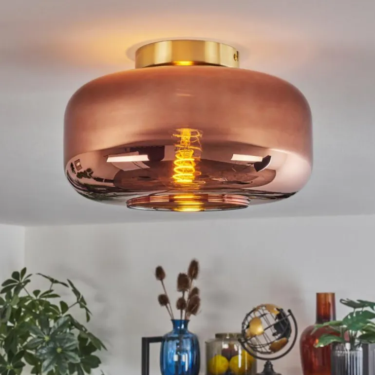 Boza Plafonnier Laiton, 1 lumière