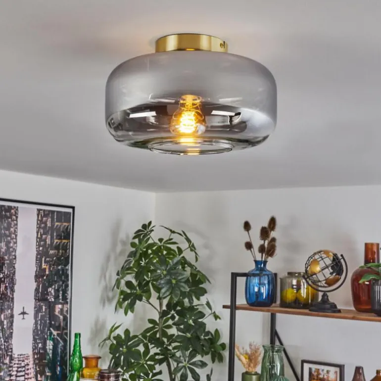 Boza Plafonnier Laiton, 1 lumière