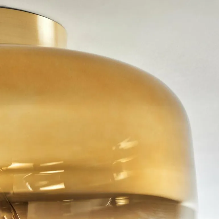Boza Plafonnier Laiton, 1 lumière
