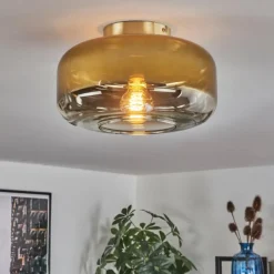 Boza Plafonnier Laiton, 1 lumière