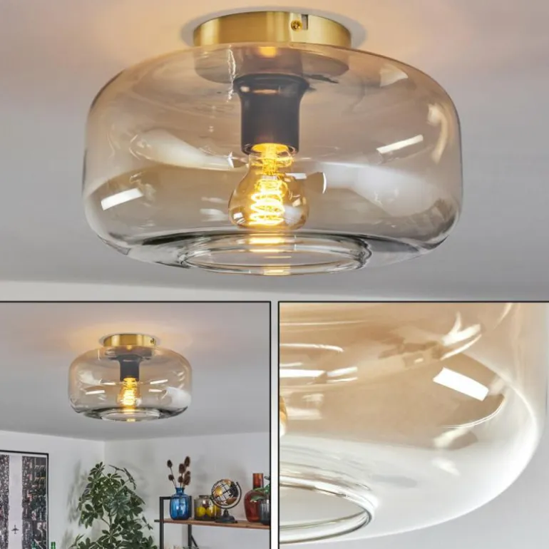 Boza Plafonnier Laiton, 1 lumière