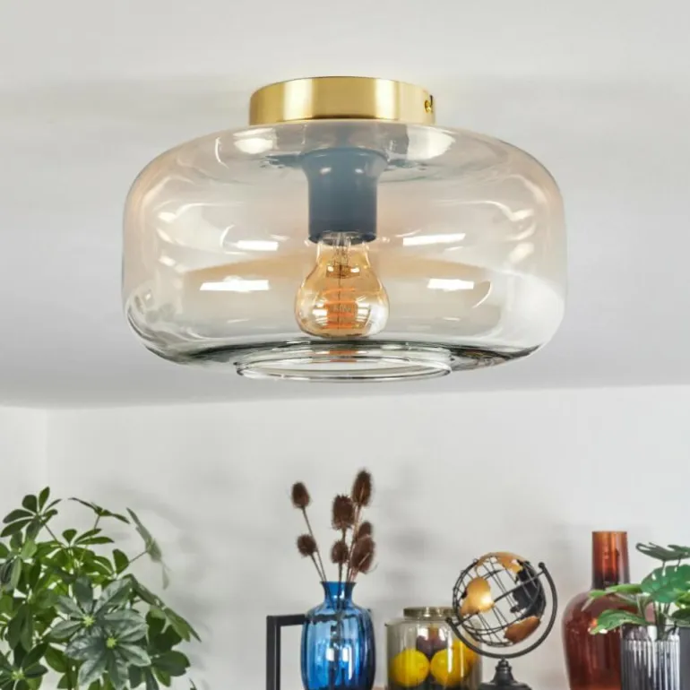 Boza Plafonnier Laiton, 1 lumière