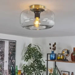 Boza Plafonnier Laiton, 1 lumière