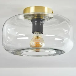 Boza Plafonnier Laiton, 1 lumière