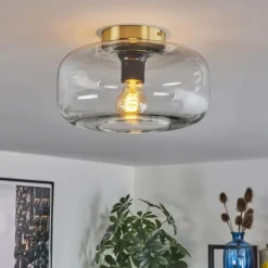 Boza Plafonnier Laiton, 1 lumière