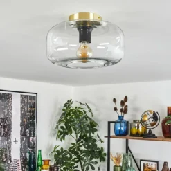 Boza Plafonnier Laiton, 1 lumière