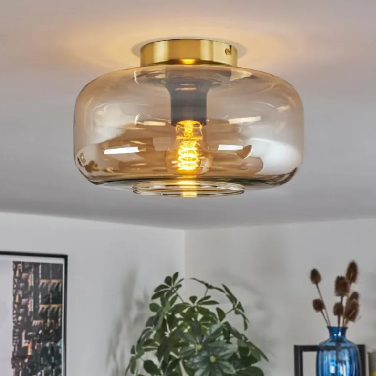 Boza Plafonnier Laiton, 1 lumière