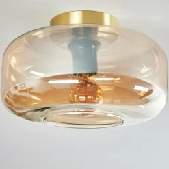 Boza Plafonnier Laiton, 1 lumière