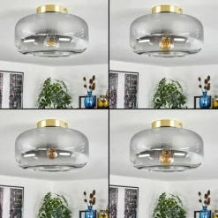 Boza Plafonnier Laiton, 1 lumière