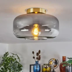 Boza Plafonnier Laiton, 1 lumière