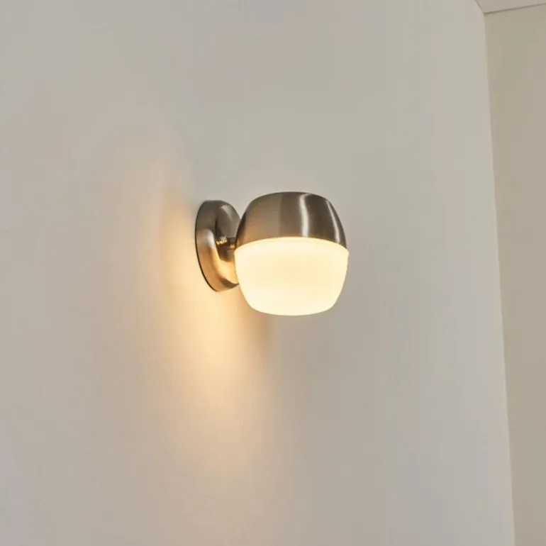 Bramdrupdam Lampe murale d´extérieur, Applique murale Nickel mat, 1 lumière