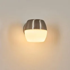 Bramdrupdam Lampe murale d´extérieur, Applique murale Nickel mat, 1 lumière