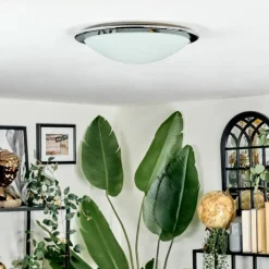 Brena Plafonnier Argenté, 2 lumières