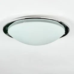 Brena Plafonnier Argenté, 2 lumières