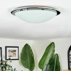 Brena Plafonnier Argenté, 2 lumières