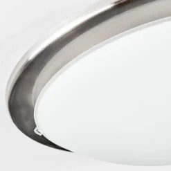 Brena Plafonnier LED Nickel mat, 1 lumière
