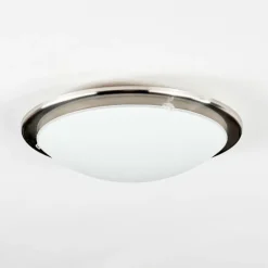 Brena Plafonnier LED Nickel mat, 1 lumière
