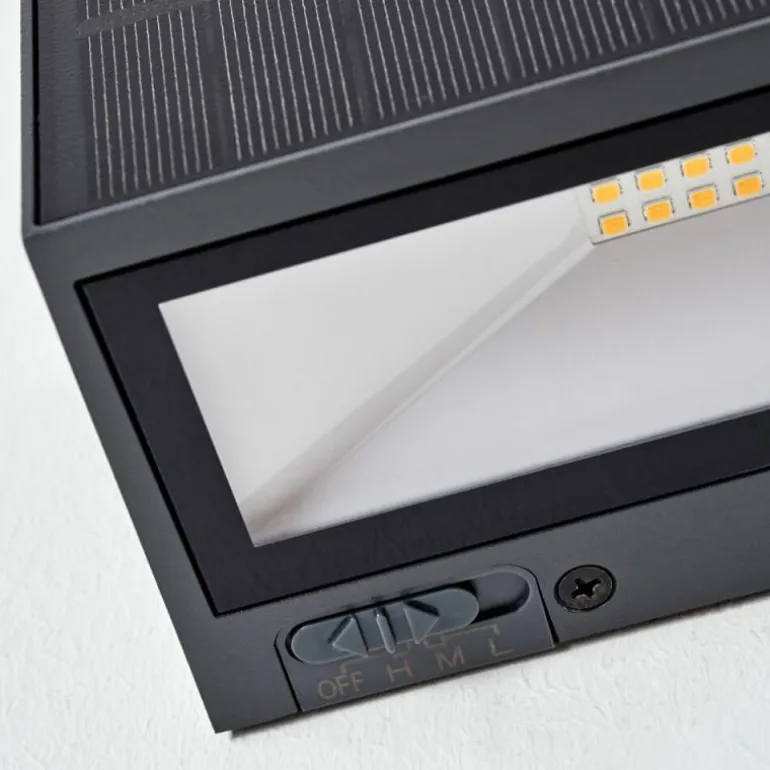 Brydebjerg Lampe murale d´extérieur, Luminaire Up & Down, Applique murale LED Noir, 1 lumière