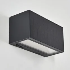 Brydebjerg Lampe murale d´extérieur, Luminaire Up & Down, Applique murale LED Noir, 1 lumière