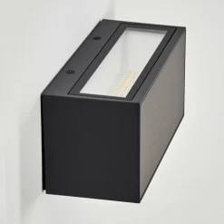 Brydebjerg Lampe murale d´extérieur, Luminaire Up & Down, Applique murale LED Noir, 1 lumière
