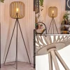 Bystrup Lampadaire Beige, Sable, 1 lumière