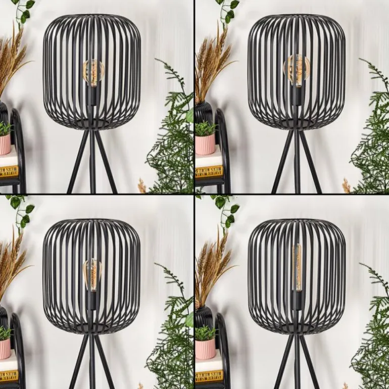 Bystrup Lampadaire Noir, 1 lumière