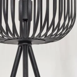 Bystrup Lampadaire Noir, 1 lumière