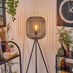 Bystrup Lampadaire Noir, 1 lumière