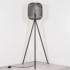Bystrup Lampadaire Noir, 1 lumière